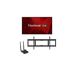 Viewsonic 65in 4k Display Bundle With Mount (CDE6520E1)