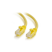 C2G 6in Cat6a Snagless Utp Cable-yellow (50740)