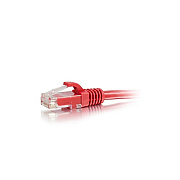 C2G 9ft Cat6a Snagless Utp Cable-red (50806)