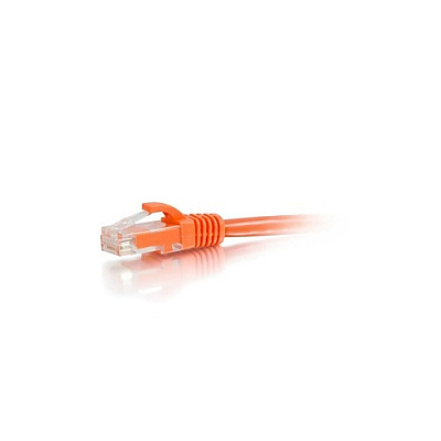 C2G 6in Cat6a Snagless Utp Cable-orange (50835)