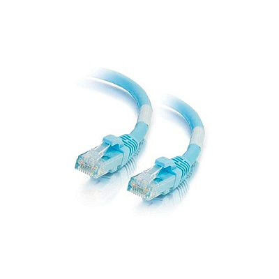 C2G 150ft Cat6a Snagless Utp Cable-aqua (50876)