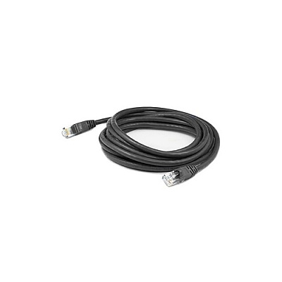 Add-On 1ft Rj-45 M/m Cat6a Black Cu Patch Cbl (ADD1FCAT6AFBK)