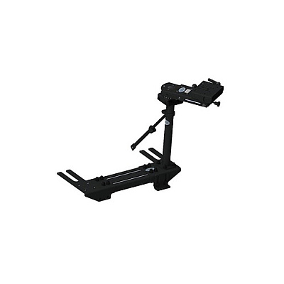 Gamber Johnson Kit Universal Adjustable Seat Base Pedestal Kit With Mongoose 9 Locking Slide Arm With Short Clevis (7170089201)
