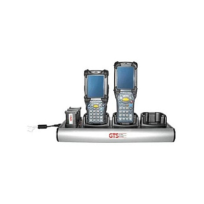 Global Technology Systems The Hch-9033-chg Is A 3-cradle And 3-bay Battery Charger For Symbol Mc9000. It Utilizes The Same Mounting Brackets As Oem Chargers For Easy Wall Mount (HCH9033CHG)