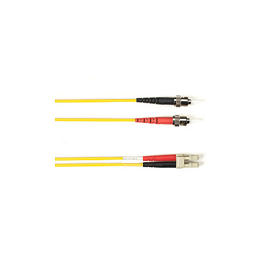Black Box Om1 62.5/125 Multimode Fiber Optic Patch Cable - Lszh, St To Lc, Yellow, 1-m (3.2-ft.), Gsa, Taa, Non-returnable/non-cancelable (FOLZH6201MSTLCYL)