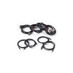 Black Box Secure Kvm Dual-head Dvi-i Cable Kit - 10-ft. (3.0-m), Gsa If Outside Tape Is Not Broken (SKVMCBLDHDVI10)