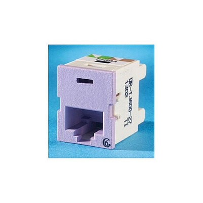 Leviton Tj,cat6,clrty,t568a/b,prpl (TJ60027)