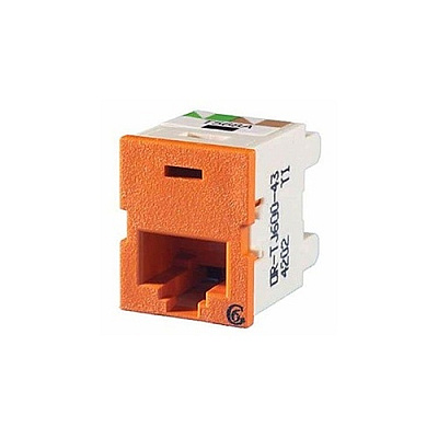 Leviton Tj,cat6,clrty,t568a/b,org (TJ60043)