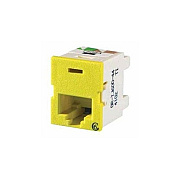 Leviton Tj,cat6,clrty,t568a/b,ylw (TJ60044)
