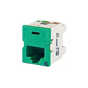 Leviton Tj,cat6,clrty,t568a/b,grn (TJ60045)