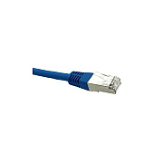 Black Box Cat6 550-mhz Molded Boot Stranded Ethernet Patch Cable - Shielded (s/ftp), Lszh (rj45 M/m), Blue, 0.5-m (1.6-ft.) (EVE63100M5)