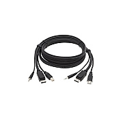 Tripp Lite Displayport Kvm Cable Kit 4k Usb 6ft (P783006)