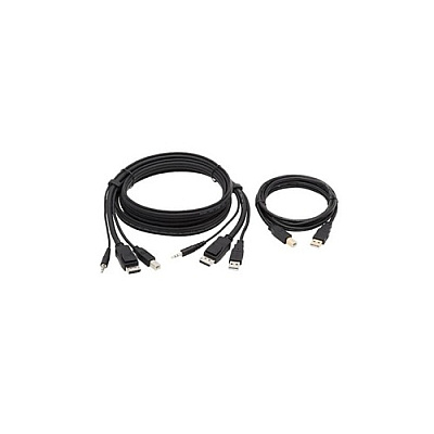 Tripp Lite Displayport Kvm Cable Kit 4k Usb Mm 6ft (P783006U)