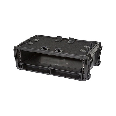 SKB Cases Injection Mold Laptop/2u Rack With Wheel (1SKBISF2U)