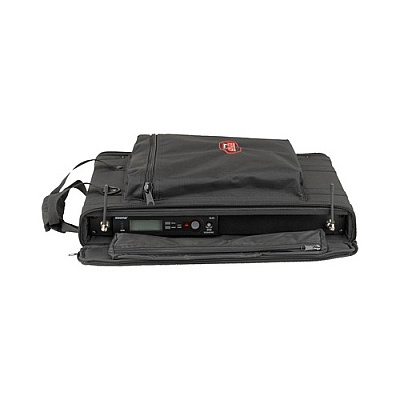 SKB Cases 1u Soft Rack Case, Steel Rails, Heavy Du (1SKBSC191U)