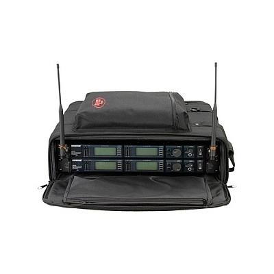 SKB Cases 2u Soft Rack Case, Steel Rails, Heavy Du (1SKBSC192U)