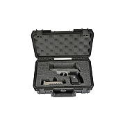SKB Cases Iseries Pistol Case, Customizable Foam, (3I1006SP)