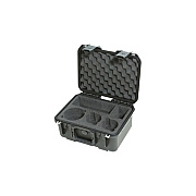 SKB Cases Iseries For (3) Dslr Lenses, Lens Hoods, (3I13096LENS)