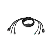 Belkin Taa Dp/usb/aud Skvm Cbl, Dp M/m; Usb A/b (F1D9019B06T)