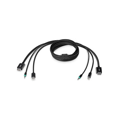 Belkin Taa Dp/usb/aud Skvm Cbl, Dp M/m; Usb A/b (F1D9019B06T)