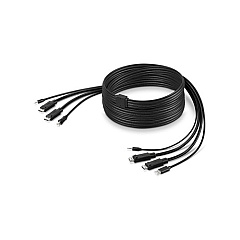 Belkin Taa Dual Dp/usb/aud Skvm Cbl, Dp M/m; Us (F1D9020B06T)