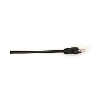 Black Box Cat6 250-mhz Molded Snagless Stranded Ethernet Patch Cable-unshielded(utp),cm Pvc(rj45 M/m),black,10-ft.(3.0-m),5-pack (CAT6PC010BK5PAK)