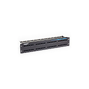 Black Box Cat5e Patch Panel - 2u, Unshielded, 48-port, Gsa, Taa (JPM906AR6)