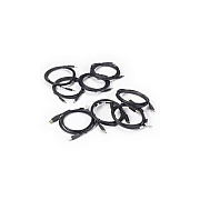 Black Box Secure Km Cable Kit, 6-ft. (1.8-m), Gsa If Outside Tape Is Not Broken (SKVMCBLKM6)