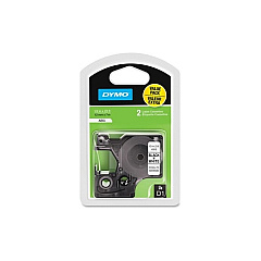 DYMO D1 1/2in X 23ft Poly White 2-pack (1926208)