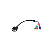 Black Box Vga To Component Adapter Cable - 40 Cm (AVSCBLVGCM)