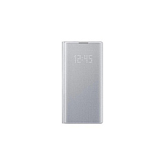 Samsung Note10 Led Wallet Cvr, Slvr (EFNN970PSEGUS)