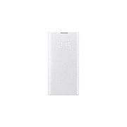 Samsung Note10 Led Wallet Cvr, White (EFNN970PWEGUS)