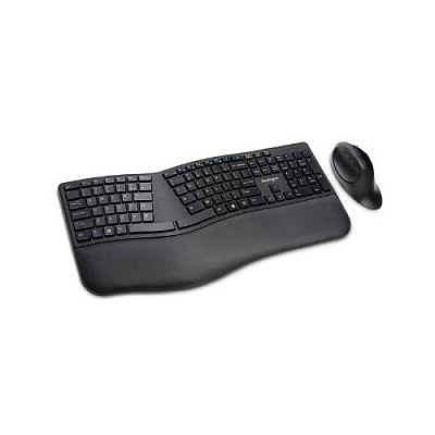 Kensington Pro Fit Ergo Wireless Keyboard And Mouse (K75406US)
