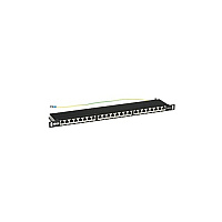 Tripp Lite Cat6a Patch Panel 24-port Shielded 0.5u (N252A024HUSHK)