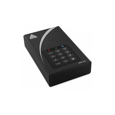 Apricorn 10tb Usb 3.0 256b Aes Encrypted Dsktp Dr (ADT3PL25610TB)
