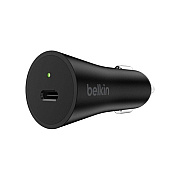 Belkin Usb-c Car Charger ,9v/12v Pd,27w,black (F7U071BTBLK)