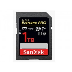 Sandisk Extreme Pro Sdxc Memory Card, 1tb (SDSDXXY-1T00-ANCIN)