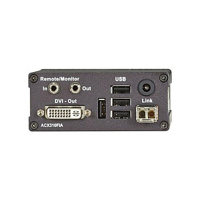 Black Box Kvm Fiber Extender Receiver - Dvi-d, Usb, Audio, Dual-access, Taa (ACX310FIARR2)