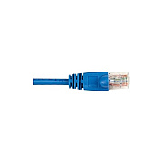Black Box Cat5e 100-mhz Molded Snagless Stranded Ethernet Patch Cable - Unshielded (utp), Cm Pvc (rj45 M/m), Blue, 2-ft. (0.6-m), 10-pack (CAT5EPC002BL10PK)