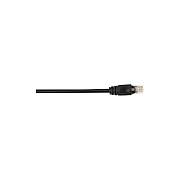 Black Box Cat5e 100-mhz Molded Snagless Stranded Ethernet Patch Cable - Unshielded (utp), Cm Pvc (rj45 M/m), Black, 25-ft. (7.6-m), 10-pack (CAT5EPC025BK10PK)