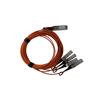 HP e 40gbe Qsfp+ To 4x10gbe Sfp+ 5m Aoc (Q9S66A)