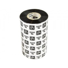Zebra Wax/resin Ribbon, 102mmx450m (4.02inx147 (03200BK10245)