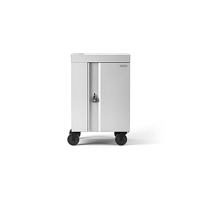 Bretford 20x Cube Cart Mini, Pre-wired Usb-c, Arctic White (TVCM20USBCAW)