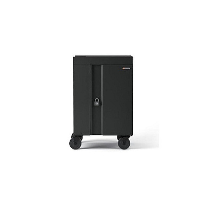 Bretford 20x Cube Cart Mini, Pre-wired Usb-c, Charcoal (TVCM20USBCCK)