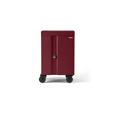 Bretford 20x Cube Cart Mini, Pre-wired Usb-c, Maroon (TVCM20USBCMA)