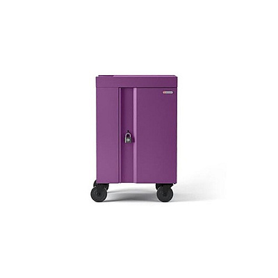 Bretford 20x Cube Cart Mini, Pre-wired Usb-c, Orchid (TVCM20USBCORC)