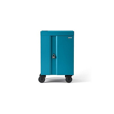 Bretford 20x Cube Cart Mini, Pre-wired Usb-c, Pacific Blue (TVCM20USBCPA)