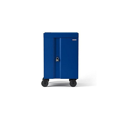 Bretford 20x Cube Cart Mini, Pre-wired Usb-c, Royal Blue (TVCM20USBCRB)