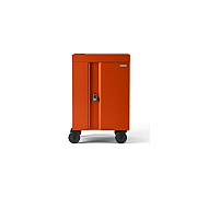 Bretford 20x Cube Cart Mini, Pre-wired Usb-c, Tangerine (TVCM20USBCTAG)