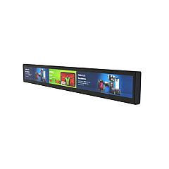 Instorescreen 24in Black, (INSHELF240B)